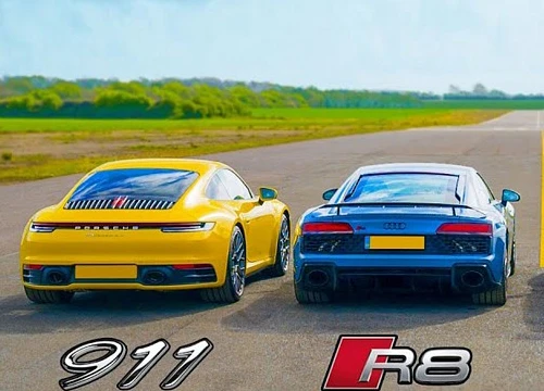 Video: Porsche 911 2020 đua với audi r8, nissan gt-r nismo và bmw m850i