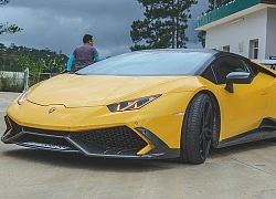 Xót xa siêu xe Lamborghini Huracan độ Mansory của đại gia Nha Trang nằm phủ bụi kín đặc