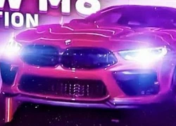 BMW M8 Competition lại bị lộ, lần này là một chiếc màu đỏ rực rỡ