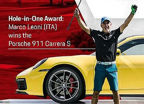 Cú Hole-in-one thần sầu giúp golfer 56 tuổi ẵm ngay Porsche 911 Carrera S mới cứng