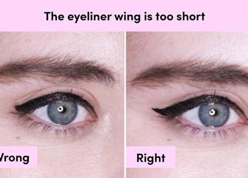 Đâu là những lỗi thường gặp của bạn khi vẽ eyeliner?