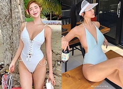 Đường lượn eo, hông cong như ong của nữ hoàng bikini Hàn Quốc