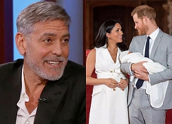 George Clooney từ chối làm cha đỡ đầu con trai Harry - Meghan