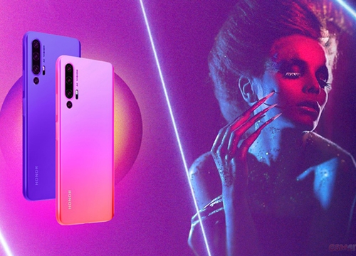 Honor 20 Pro lộ ảnh quảng cáo ấn tượng, hé lộ nhiều chi tiết thú vị