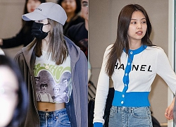 Lisa đeo khẩu trang, Jennie mặt phờ phạc, Jisoo và Rosé với nhan sắc như không thuộc về thế giới này