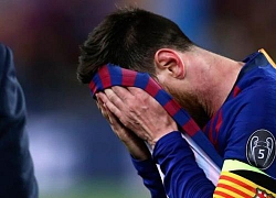 Messi bị CĐV Barca bao vây tại sân bay Liverpool