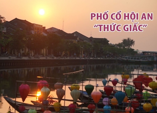 Ngắm phố cổ Hội An thức giấc, tuyệt đẹp lúc bình minh