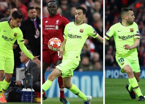 Những tội đồ khiến Barca ôm hận trước Liverpool