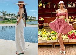 Street style mát mẻ đậm chất hè của sao Việt tuần qua