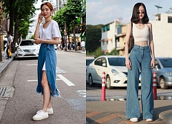 Trang phục jean và denim cho ngày cuối tuần