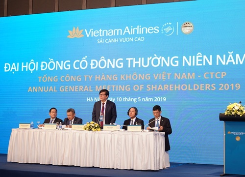 Vietnam Airlines sẽ chi 1.418 tỷ đồng trả cổ tức năm 2018 cho cổ đông