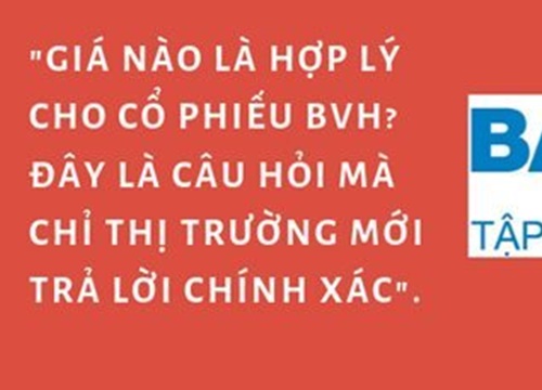 Ẩn số cổ phiếu Bảo Việt