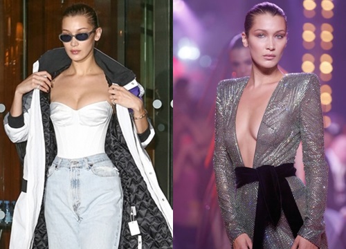 Bella Hadid sở hữu vóc dáng đẹp hơn sau khi tăng cân