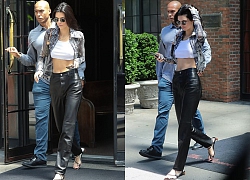 Đúng là lụa đẹp vì người, Kendall Jenner diện đồ đơn giản nhưng khoe được cả eo con kiến và thần thái quá đẳng cấp