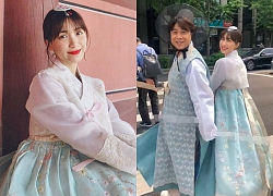 Hòa Minzy diện Hanbok cùng người yêu đại gia ở Hàn: Lãng mạn như đang chụp ảnh cưới?