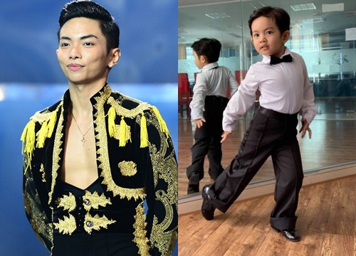 Là kiện tướng dancesport đình đám, nhưng Phan Hiển lại sợ phải "giải nghệ sớm" vì cậu quý tử nhà mình