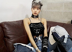 Lisa (Black Pink) búi tóc "Natra" tạo dáng cute khó đỡ trong hậu trường