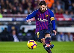 Messi không có đối thủ ở khả năng sút phạt trực tiếp