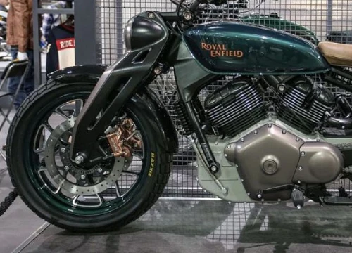 Royal Enfield Meteor - Mẫu Bobber kế thừa bản Concept KX 2018 chuẩn bị trình làng