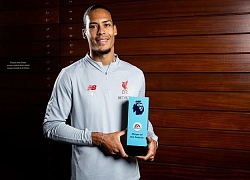 Van Dijk lập cú đúp danh hiệu cá nhân ở Ngoại hạng Anh 2018/19