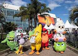 Angry Birds 2 quảng bá tại LHP Cannes 2019, chim điên và lợn gây náo loạn thảm đỏ vì quá đáng yêu