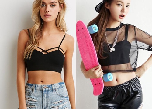 Croptop Bra cho nàng ngực Lép