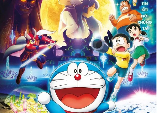 Cùng Mèo Ú Doraemon và nhóm bạn phiêu lưu đến 'nhà chị Hằng'