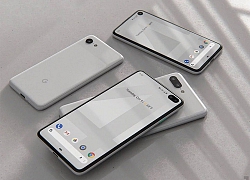 Google Pixel 4 và Pixel 4 XL bất ngờ lộ ảnh render với màn hình đục lỗ, camera kép