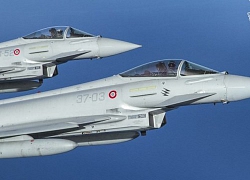 Italy triển khai chiến đấu cơ Eurofighter Typhoon tới Romania