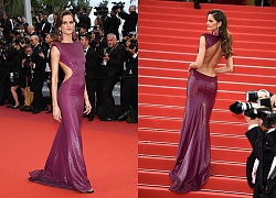 Izabel Goulart khoe lưng trần quyến rũ