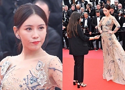 Mỹ nhân khiến Cbiz ê chề trong ngày đầu Cannes: Bị đuổi khỏi thảm đỏ vẫn "giả ngơ", hoá ra từng đóng "Diên Hi Công Lược"