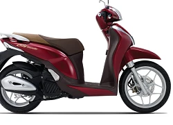 Ngắm SH Mode 125cc màu đỏ đậm mới