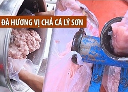 Ngoài nguyên liệu tươi ngon, chả cá Lý Sơn còn mang hương vị đậm đà đặc trưng từ xứ biển.