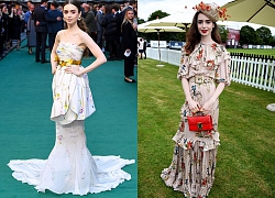 Những bộ cánh lộng lẫy của "nàng Bạch Tuyết" Lily Collins