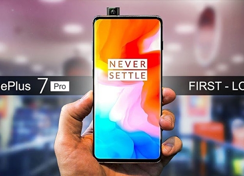 OnePlus 7 Pro lộ ảnh thực tế và thông số kỹ thuật trước ngày ra mắt