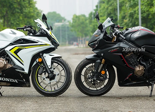 Review xe: Honda CBR500R vs CBR650R - Đâu là lựa chọn tốt nhất cho người mới?