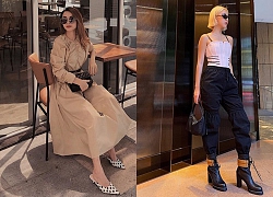 STREET STYLE giới trẻ: Chi Pu &#8211; Quỳnh Anh Shyn &#8217;siết&#8217; eo nhỏ đến ngỡ ngàng với mốt áo corset