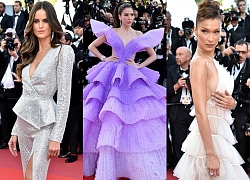 Thảm đỏ Cannes ngày 3: HLV The Face Thái Lan bất ngờ &#8220;vùng lên&#8221; chặt chém Bella Hadid cùng dàn mỹ nhân váy xẻ