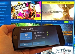 Bây giờ người dùng iPhone có thể chơi game trên Steam thông qua Steam Link