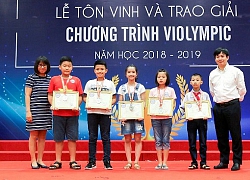 Bảy gương mặt dẫn đầu đoạt giải đặc biệt Violympic 2019 trải nghiệm Đông Nam Á