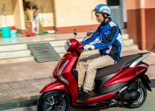 Đánh giá nhanh Yamaha Latte 125: Chuẩn mực cho sự sành điệu, cạnh tranh trực tiếp Honda Lead