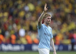 De Bruyne quá xuất sắc để phải ngồi dự bị ở Man City