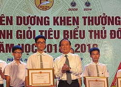 Hà Nội: Tuyên dương 1.000 em học sinh giỏi tiêu biểu