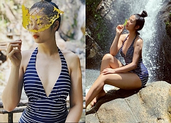 Hoa hậu Ngọc Hân lần hiếm hoi diện bikini sau 9 năm đăng quang