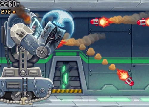 Jetpack Joyride: Tựa game mobile Rambo thời 4.0 siêu hấp dẫn