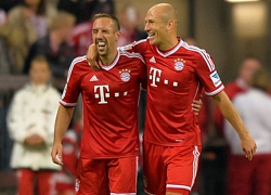 Màn chia tay ngọt ngào của Robben và Ribery