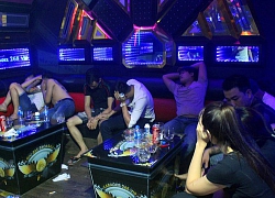 Tạm giữ 24 đối tượng phê ma tuý trong quán karaoke