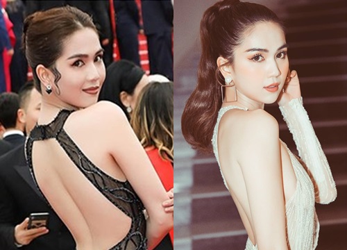 Thời trang 'phơi hàng' còn chưa dứt tranh cãi, kiểu tóc như yêu quái và make-up già chát của Ngọc Trinh lại bị chê bai kịch liệt