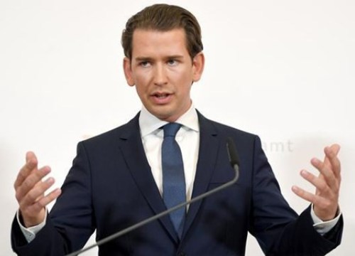 Thủ tướng Áo Sebastian Kurz kêu gọi tiến hành bầu cử trước thời hạn