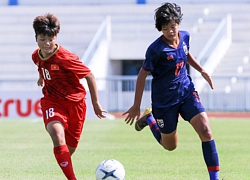 U15 nữ Việt Nam thua sít sao Thái Lan ở bán kết